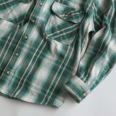 画像5: 〜90's FIELD & STREAM COTTON CHECK HEAVY FLANNEL SHIRT (5)