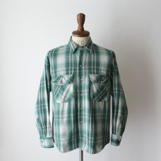 画像9: 〜90's FIELD & STREAM COTTON CHECK HEAVY FLANNEL SHIRT (9)