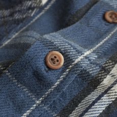 画像8: 〜90's ST. JOHN'S BAY COTTON CHECK HEAVY FLANNEL SHIRT "MADE IN USA" (8)