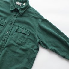 画像3: 80's L.L. Bean COTTON CHAMOIS CLOTH SHIRT "MADE IN USA" (3)