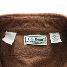 画像6: 80's-90's L.L. Bean COTTON CHAMOIS CLOTH SHIRT "MADE IN USA" (6)