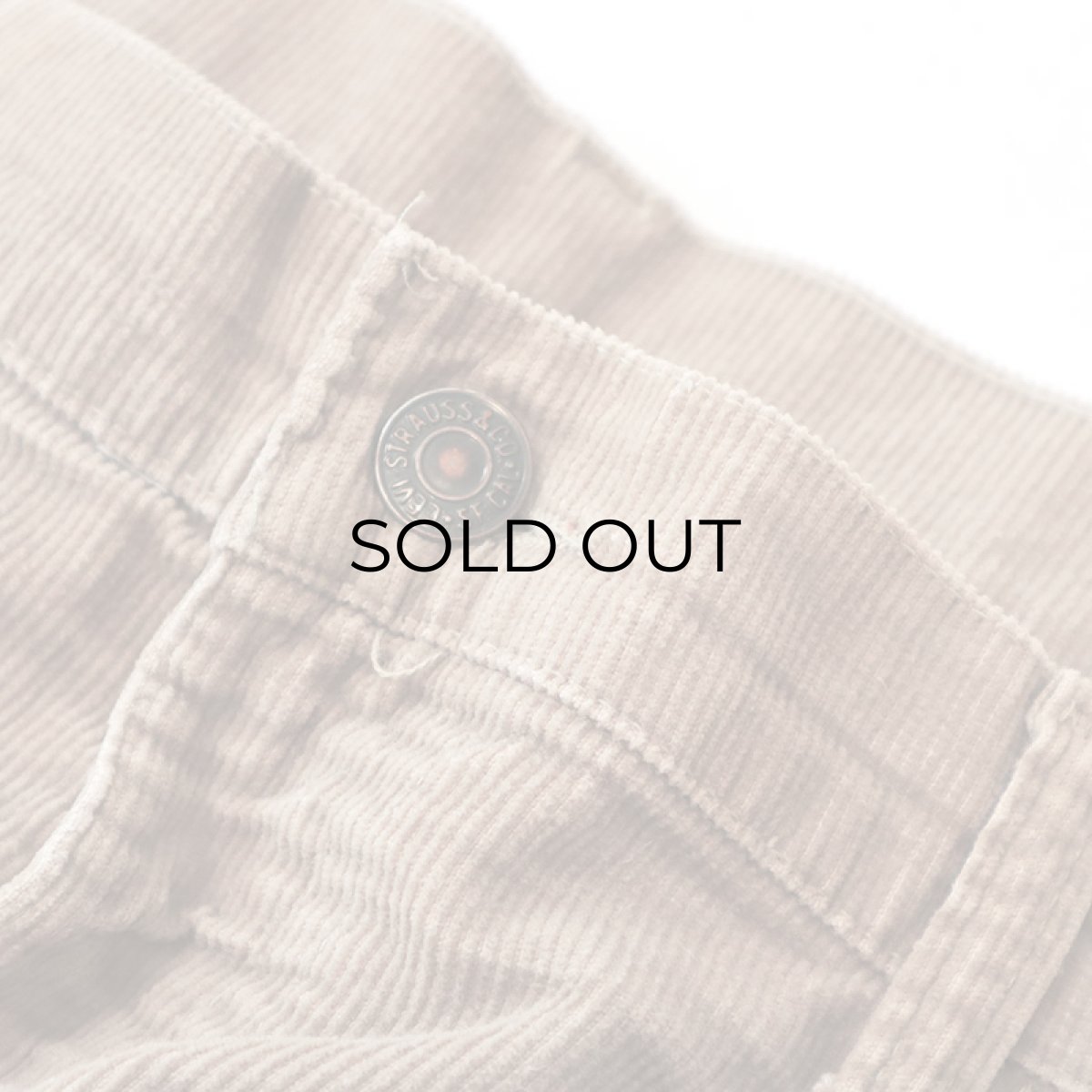 画像7: OLD LEVI'S 646 CORDUROY FLARE PANTS 【Beige  W38 程度】 (7)