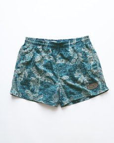 画像1: 〜00's OCEAN PACIFIC NYLON ALL OVER PATTERN SWIM SHORTS (1)
