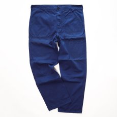 画像2: OLD UNKNOWN BRAND COTTON HERRINGBONE TWILL GERMAN WORK PANTS (2)