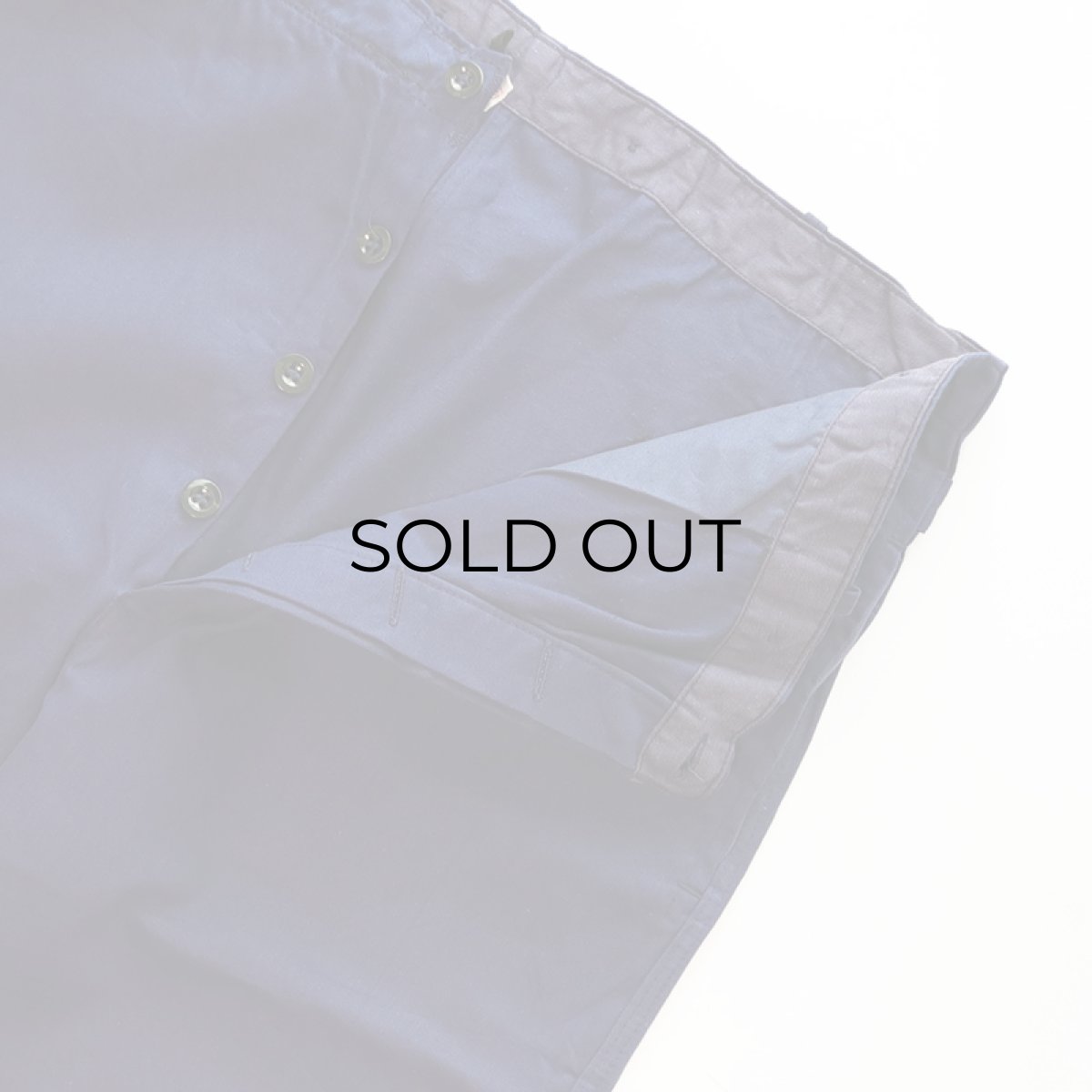 画像4: OLD Wurttembergia COTTON HERRINGBONE TWILL GERMAN WORK PANTS (4)