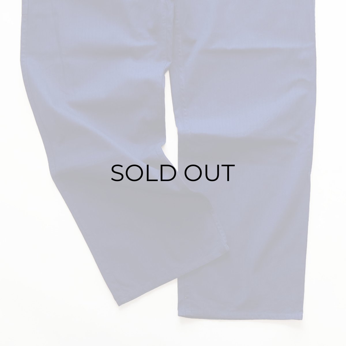 画像5: OLD UNKNOWN BRAND COTTON HERRINGBONE TWILL GERMAN WORK PANTS (5)