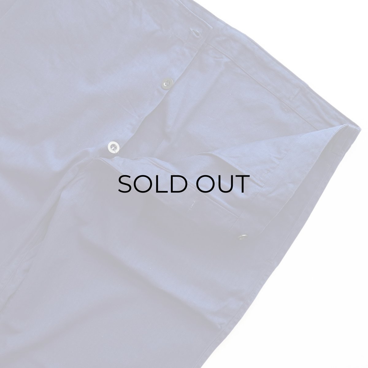 画像4: OLD UNKNOWN BRAND COTTON HERRINGBONE TWILL GERMAN WORK PANTS (4)