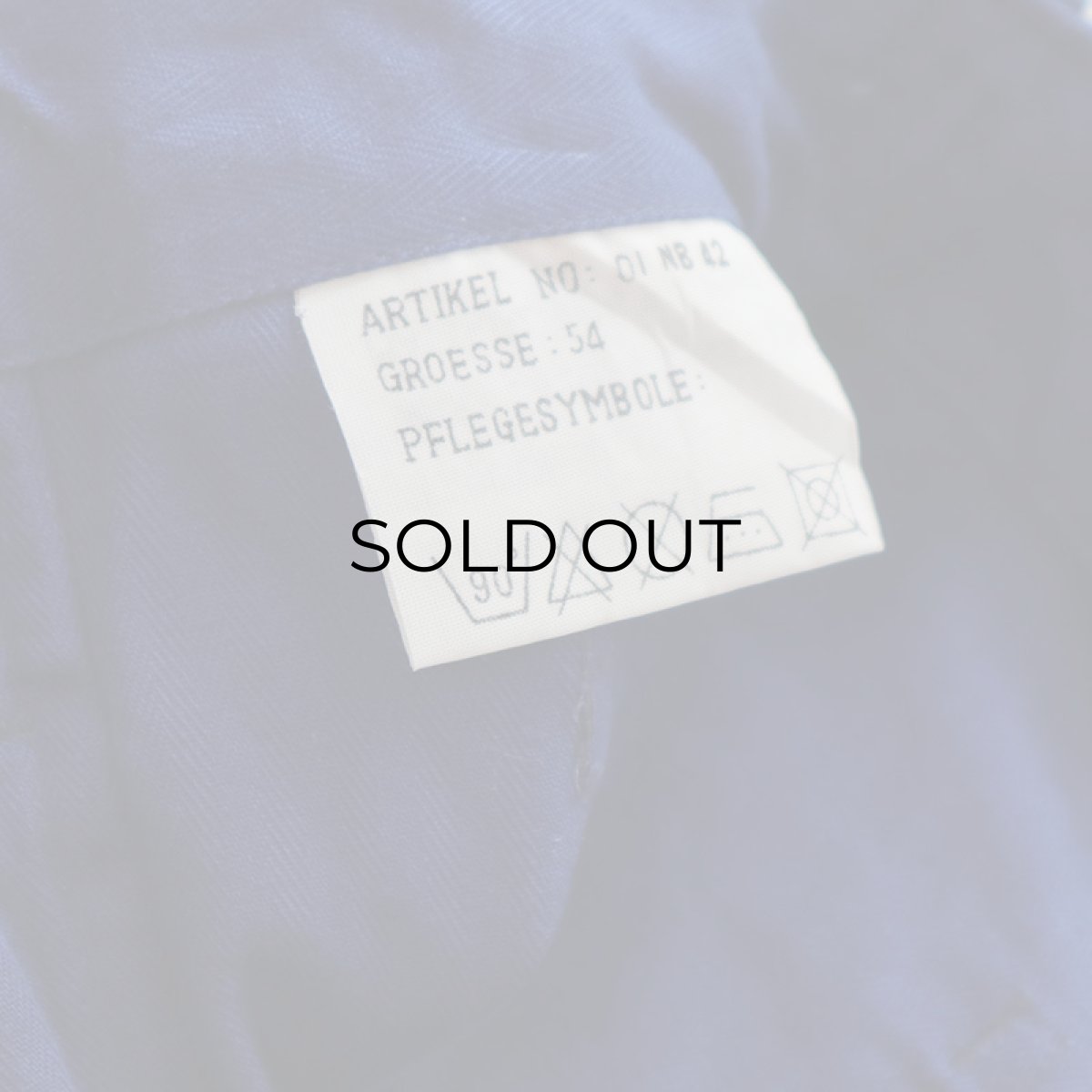 画像8: OLD UNKNOWN BRAND COTTON HERRINGBONE TWILL GERMAN WORK PANTS (8)