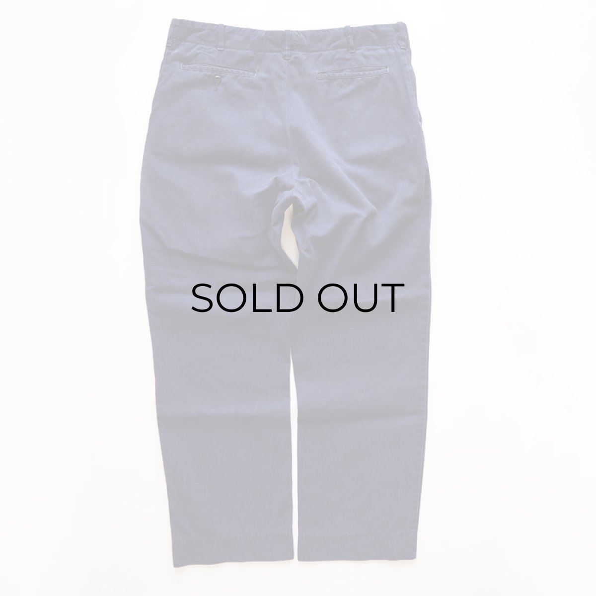 画像3: UNIVERSAL OVERALL COTTON TWILL WORK PANTS 【W35 程度】 (3)