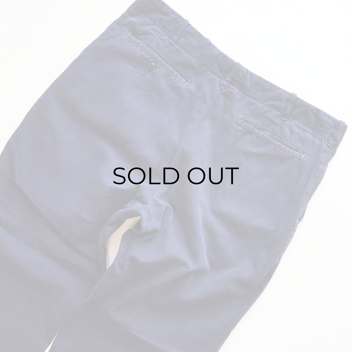 画像6: UNIVERSAL OVERALL COTTON TWILL WORK PANTS 【W35 程度】 (6)