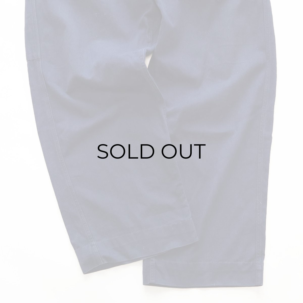 画像5: 〜50's FWBS COTTON TWILL EURO WORK PANTS (5)