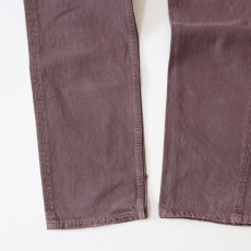 画像6: LEVI'S 501 OVER DYED DENIM PANTS "made in USA" 【Purple  W31 程度】 (6)