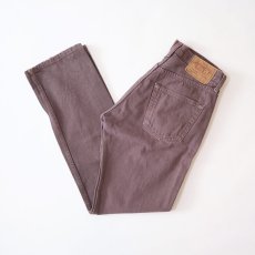 画像1: LEVI'S 501 OVER DYED DENIM PANTS "made in USA" 【Purple  W31 程度】 (1)