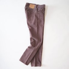 画像3: LEVI'S 501 OVER DYED DENIM PANTS "made in USA" 【Purple  W31 程度】 (3)