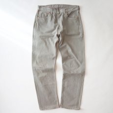 画像2: LEVI'S 501 OVER DYED DENIM PANTS "made in USA" 【Gray  W33 程度】 (2)