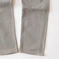 画像6: LEVI'S 501 OVER DYED DENIM PANTS "made in USA" 【Gray  W33 程度】 (6)