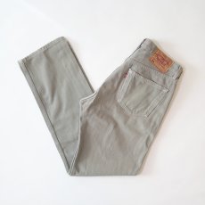 画像1: LEVI'S 501 OVER DYED DENIM PANTS "made in USA" 【Gray  W33 程度】 (1)