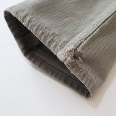 画像10: LEVI'S 501 OVER DYED DENIM PANTS "made in USA" 【Gray  W33 程度】 (10)