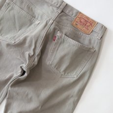 画像7: LEVI'S 501 OVER DYED DENIM PANTS "made in USA" 【Gray  W33 程度】 (7)