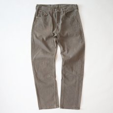 画像1: LEVI'S 501 OVER DYED DENIM PANTS "made in USA" 【Gray Beige  W31 程度】 (1)