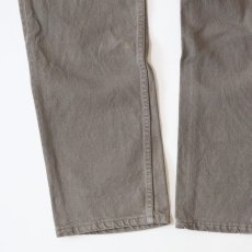 画像5: LEVI'S 501 OVER DYED DENIM PANTS "made in USA" 【Gray Beige  W31 程度】 (5)