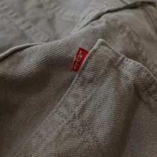 画像8: LEVI'S 501 OVER DYED DENIM PANTS "made in USA" 【Gray Beige  W31 程度】 (8)