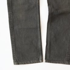 画像6: LEVI'S 501 OVER DYED DENIM PANTS "made in USA" 【Olive Charcoal  W31 程度】 (6)