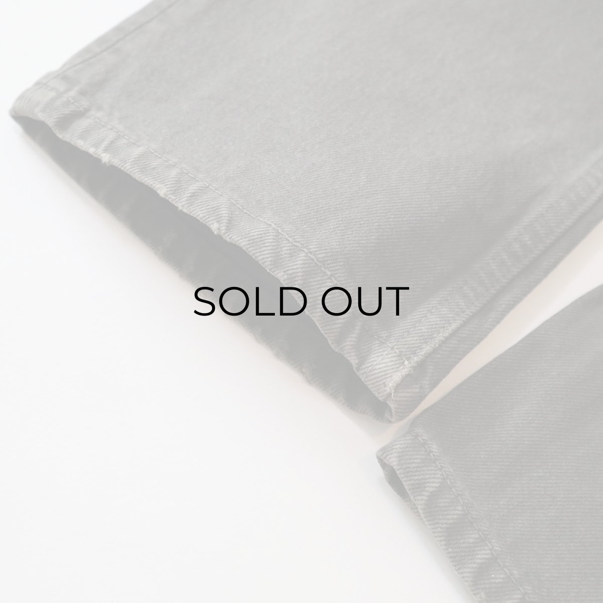 画像9: LEVI'S 501 OVER DYED DENIM PANTS "made in USA" 【Olive Charcoal  W31 程度】 (9)