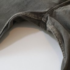 画像11: LEVI'S 501 OVER DYED DENIM PANTS "made in USA" 【Olive Charcoal  W31 程度】 (11)