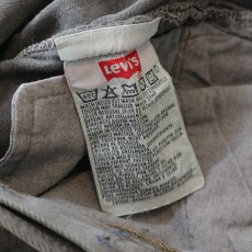 画像8: LEVI'S 501 OVER DYED DENIM PANTS "made in USA" 【Charcoal  W31 程度】 (8)