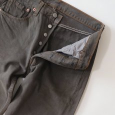 画像5: LEVI'S 501 OVER DYED DENIM PANTS "made in USA" 【Charcoal  W31 程度】 (5)