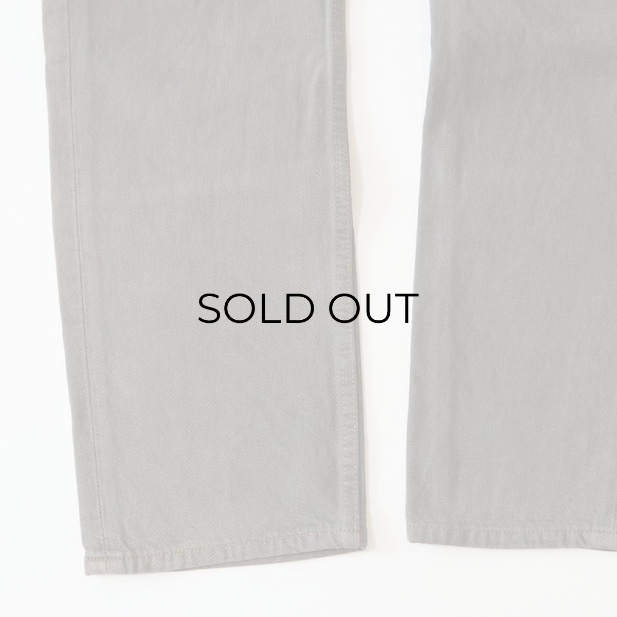 画像6: LEVI'S 501 OVER DYED DENIM PANTS "made in USA" 【Charcoal  W31 程度】 (6)
