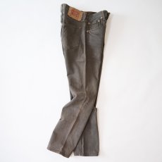 画像3: LEVI'S 501 OVER DYED DENIM PANTS "made in USA" 【Charcoal  W31 程度】 (3)