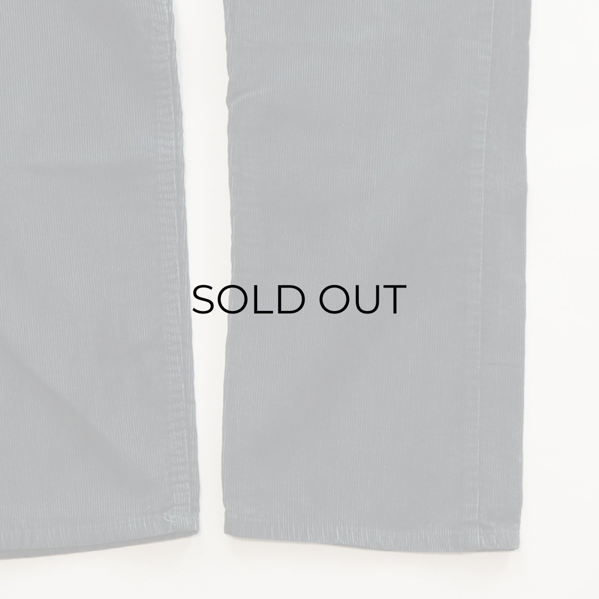 画像5: OLD LEVI'S 519 CORDUROY PANTS "OVER DYE" 【BLACK OVER DYE  W36 程度】 (5)