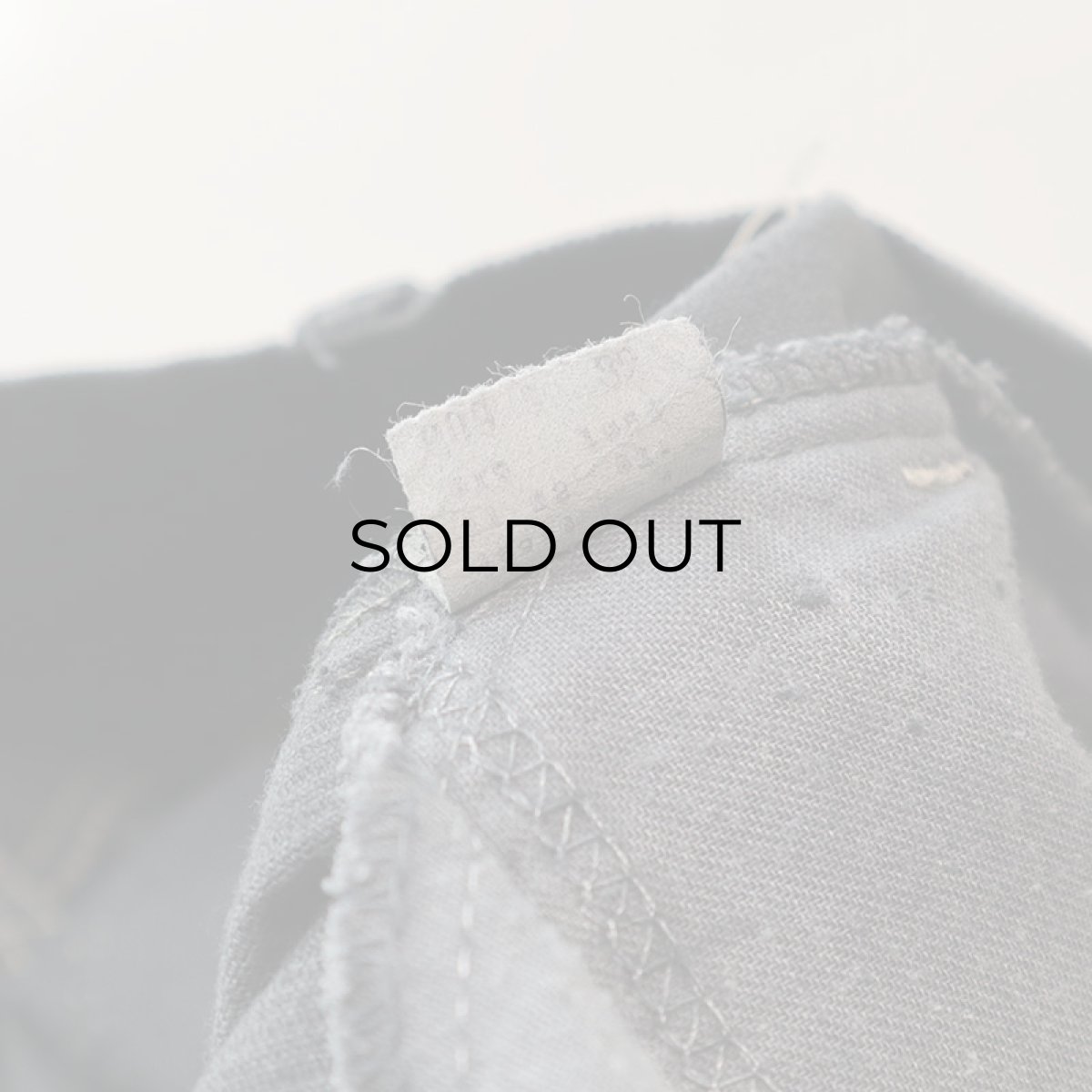 画像9: OLD LEVI'S 519 CORDUROY PANTS "OVER DYE" 【BLACK OVER DYE  W36 程度】 (9)