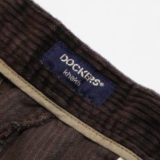 画像6: DOCKERS WIDE WALE CORDUROY TUCK PANTS 【W34 程度】 (6)