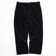 画像1: UNKNOWN BRAND COTTON WIDE WALE CORDUROY TUCK PANTS "MADE IN ITALY" 【W33 程度】 (1)