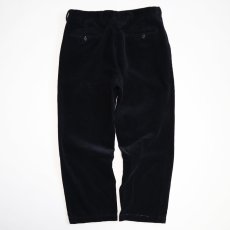 画像2: UNKNOWN BRAND COTTON WIDE WALE CORDUROY TUCK PANTS "MADE IN ITALY" 【W33 程度】 (2)