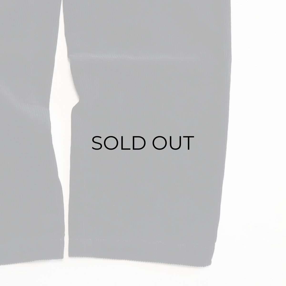 画像4: UNKNOWN BRAND COTTON WIDE WALE CORDUROY TUCK PANTS "MADE IN ITALY" 【W33 程度】 (4)