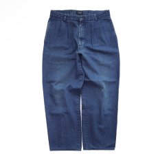 画像2: DOCKERS COTTON DENIM TUCK PANTS (2)