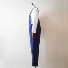 画像12: OLD GERMAN MILITARY COTTON HERRINGBONE TWILL OVERALL (12)