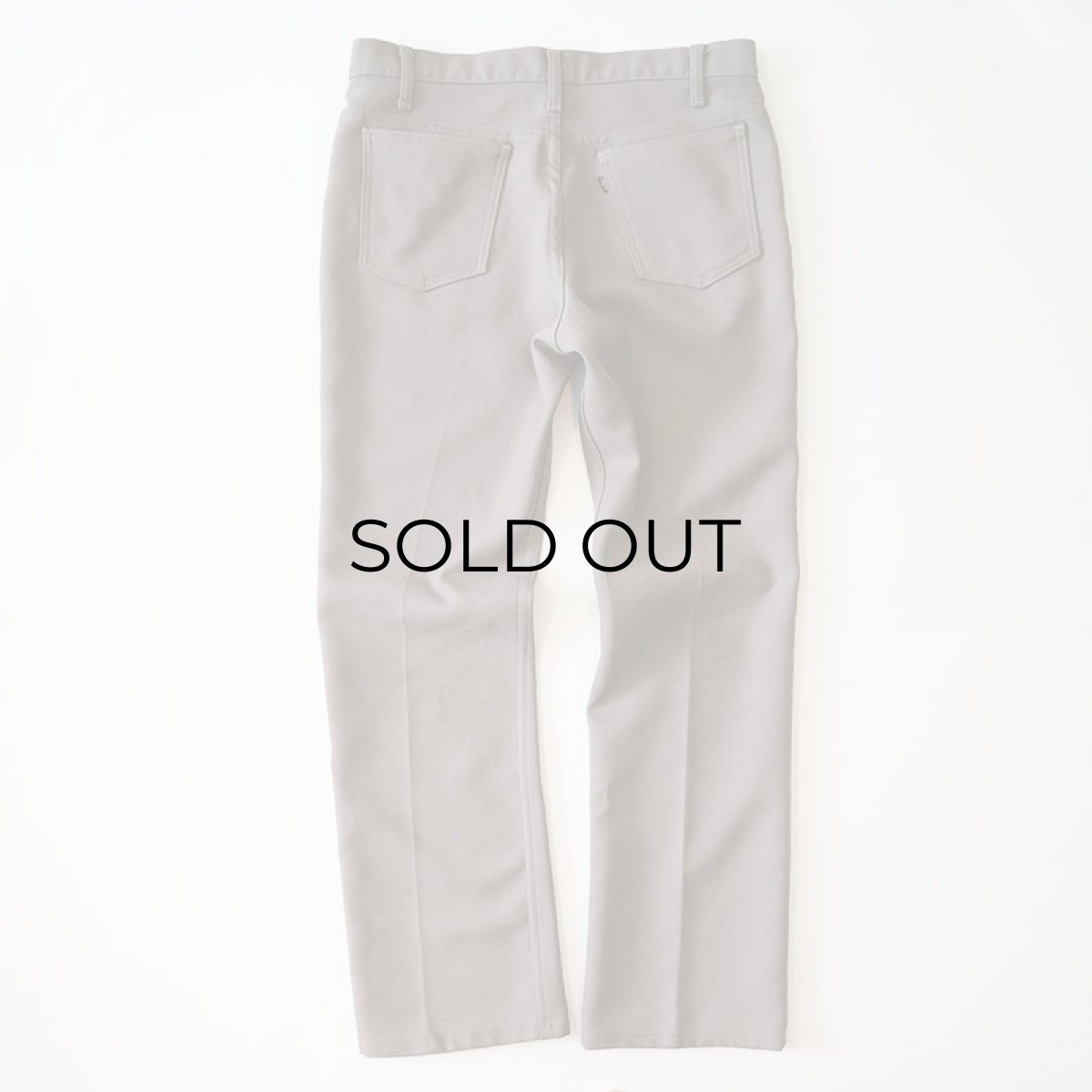 画像3: Levi's 517 POLYESTER BOOTS CUT PANTS 【GrayBrown W33】 (3)