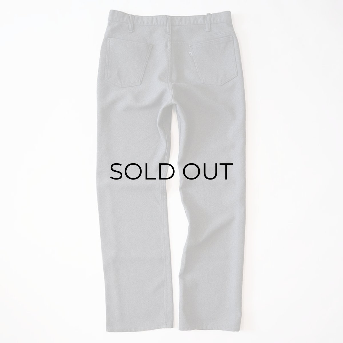 画像4: Levi's 517 POLYESTER BOOTS CUT PANTS 【Gray W34】 (4)