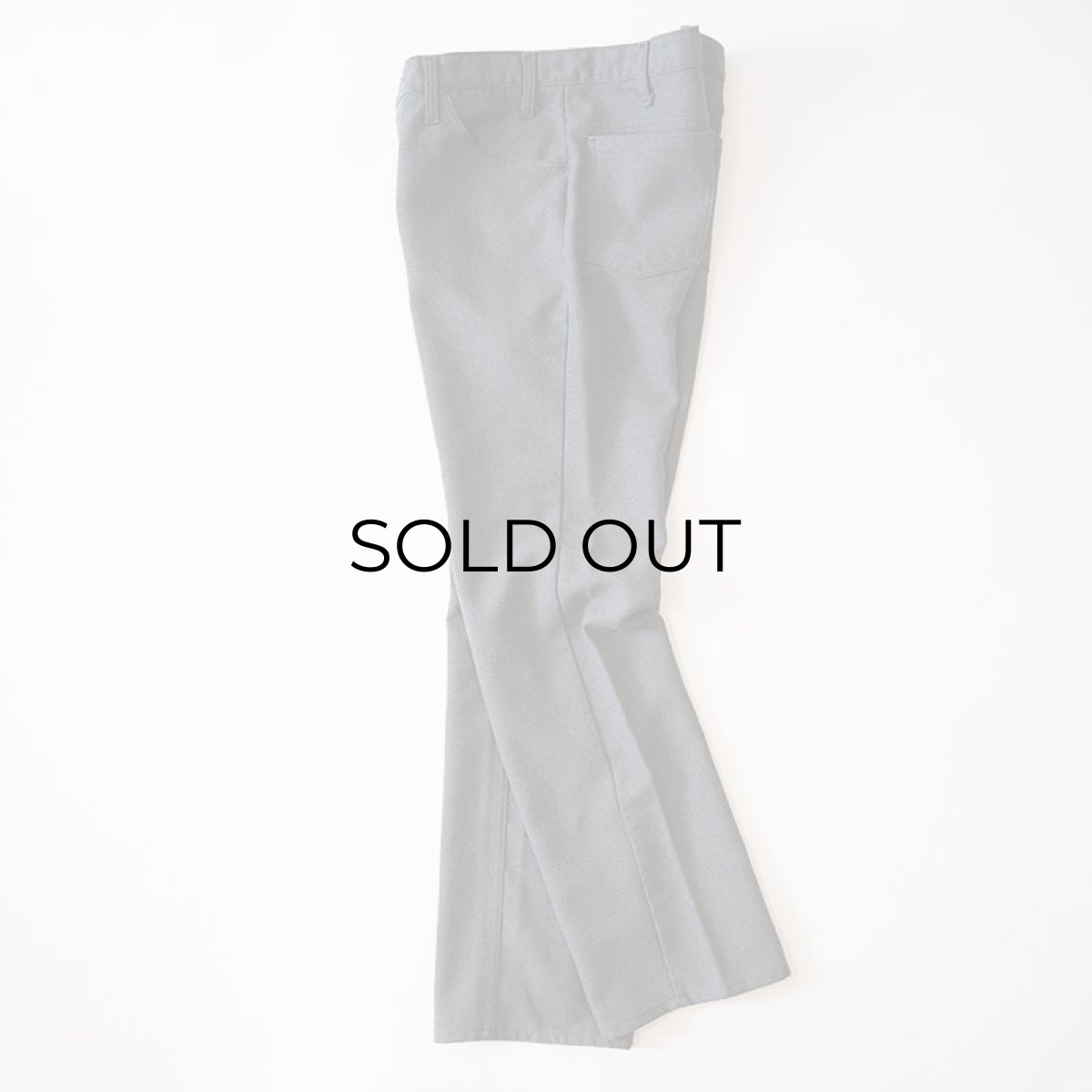 画像3: Levi's 517 POLYESTER BOOTS CUT PANTS 【Gray W34】 (3)