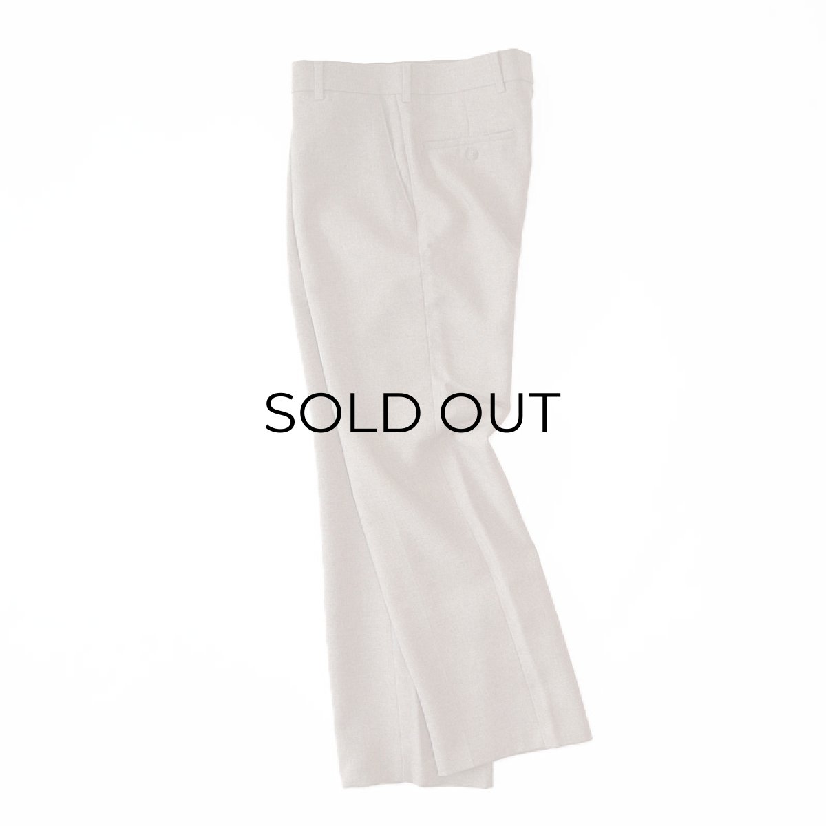 画像3: 〜90's Levi's "ACTION SLACKS" POLYESTER PANTS "MADE IN USA"【BEIGE  W33 程度】 (3)