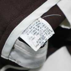 画像9: 〜90's Levi's "ACTION SLACKS" POLYESTER PANTS "MADE IN USA"【BROWN  W36 程度】 (9)