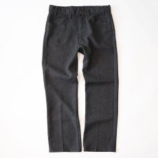 画像2: Levi's 517 POLYESTER BOOTS CUT PANTS 【Charcoal W33】 (2)