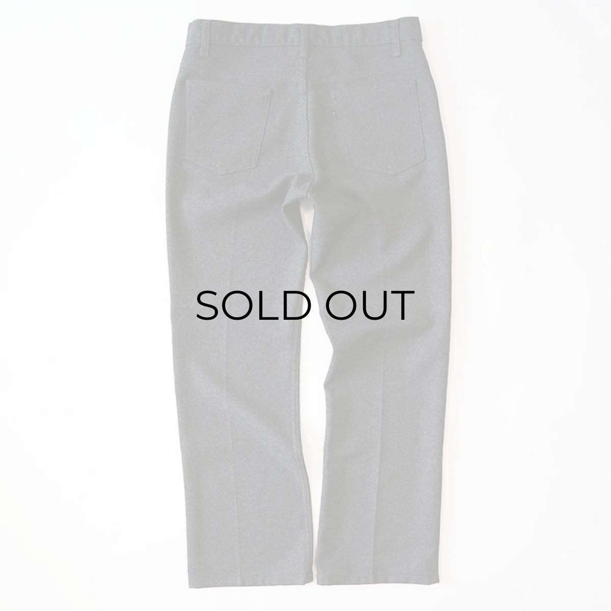 画像3: Levi's 517 POLYESTER BOOTS CUT PANTS 【Charcoal W33】 (3)