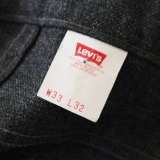 画像9: Levi's 517 POLYESTER BOOTS CUT PANTS 【Charcoal W33】 (9)