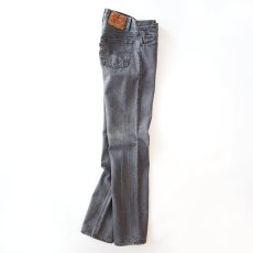 画像3: LEVI'S 501 GRAY DENIM PANTS "INSEAM SINGLE" "made in USA" 【W28程度】 (3)